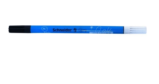 Picture of Felt-Tip Pen 2 Tip, Blue + Remover - Schneider CORRY 2708