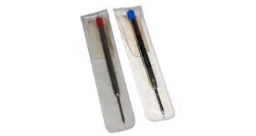 Show details for Metal pen refill, red, Stanger Picture of Metal pen refill, red, Stanger