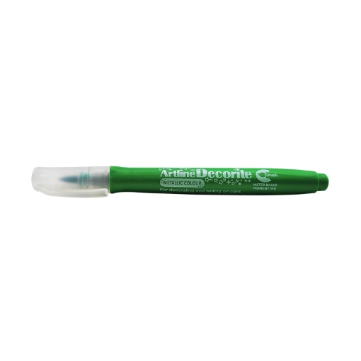 Image de Stylo Décoratif Marqueur Aquatique Métallique Vert - Art Line EDF2