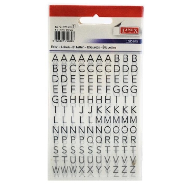 Zeige Details für Englische Buchstabenform Aufkleber, 120 Stück, 2 Blätter, 8*10mm - Tanex STC-409 Bild von Englische Buchstabenform Aufkleber, 120 Stück, 2 Blätter, 8*10mm - Tanex STC-409