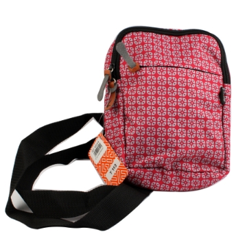 Agrandir l'image de Sac bandoulière imprimé 3 zips, couleurs, 25,4 x 21,3 x 7,3 cm - Mintra 9445 Image de Sac bandoulière imprimé 3 zips, couleurs, 25,4 x 21,3 x 7,3 cm - Mintra 9445
