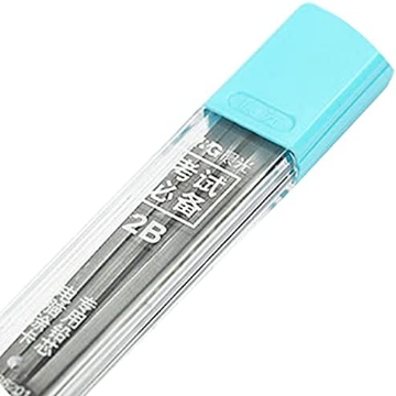 Show details for Pencil graphite Tube (6 flat tips) 2B 2mm Picture of Pencil graphite Tube (6 flat tips) 2B 2mm