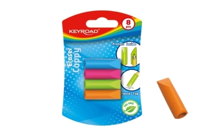 Picture of Eraser pencil cappy 8, Keyroad, Model KR970702.