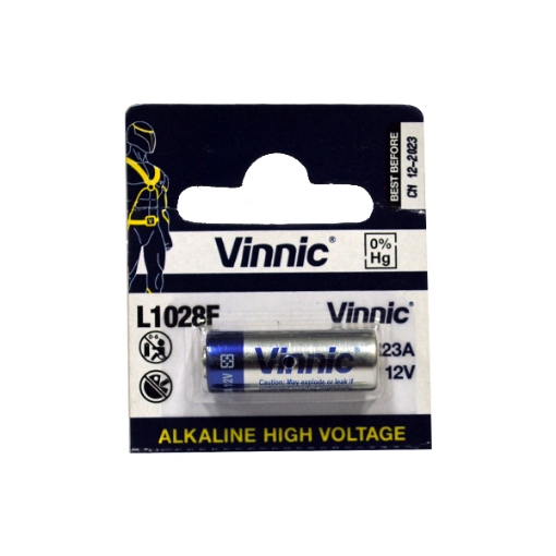 Imagen de Batería alcalina para mando de coche Vinnic, 12V – Modelo L1028F 23A