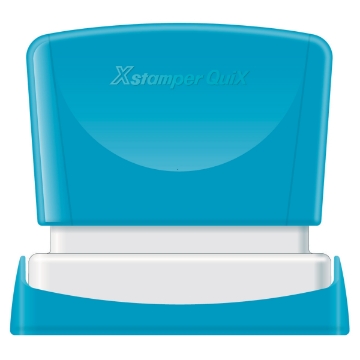 Zeige Details für Automatischer kyrillischer Stempel, blau 49 * 24 mm – X Stempel - Q12. Bild von Automatischer kyrillischer Stempel, blau 49 * 24 mm – X Stempel - Q12.