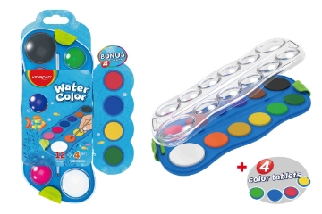 Zeige Details für Palette Aquarell 12 Farben + 4 Farben gratis Keyroad Modell KR971611 Bild von Palette Aquarell 12 Farben + 4 Farben gratis Keyroad Modell KR971611