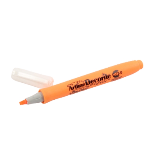 Image de Stylo Marqueur Décoratif Néon Orange - Art Line EDFN3