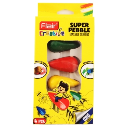 Picture of Crayons Colors Box 60ml 4 Colors Flair Model FA8036