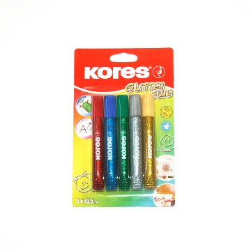 Mostrar detalles de Set de Pegamento Brillante Pin de Detalle Metálico 5 Colores Kores Modelo 75000 Imagen de Set de Pegamento Brillante Pin de Detalle Metálico 5 Colores Kores Modelo 75000