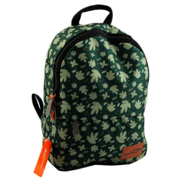 Agrandir l'image de Petit sac d'école vert imprimé de feuilles grises 10 litres – Mintra. Image de Petit sac d'école vert imprimé de feuilles grises 10 litres – Mintra.