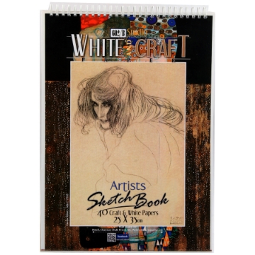 Show details for White & Craft Paper 25×35 cm 40 Sheet Picture of White & Craft Paper 25×35 cm 40 Sheet