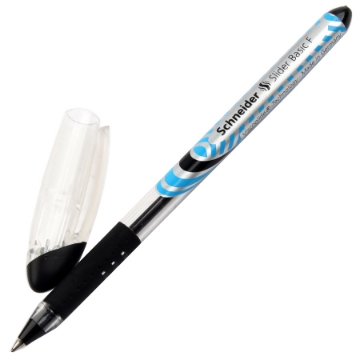 Show details for Ballpoint Pen Slider Basic F Black German Schneider Model 151001 Picture of Ballpoint Pen Slider Basic F Black German Schneider Model 151001