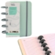 Zeige Details für Notizbuch Talia Lederhülle 80 Blatt Mehrfarbig mit Gummiband und runden Kunststofftrennblättern 90g/m² 85x135mm A6 – Mintra Bild von Notizbuch Talia Lederhülle 80 Blatt Mehrfarbig mit Gummiband und runden Kunststofftrennblättern 90g/m² 85x135mm A6 – Mintra
