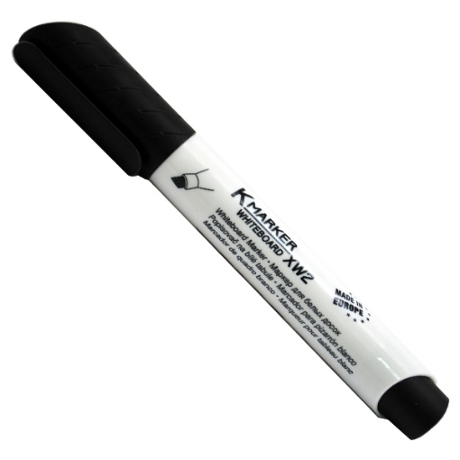 Picture of Whiteboard Marker Chisel Tip Black, Kores Model 20850