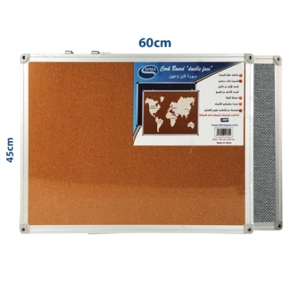 Picture of Double-sided cork board (cork and stick) 45 * 60 cm – Simba CB6045