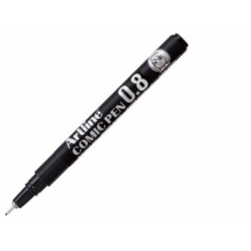 Picture of  Felt-tip Pen – Artline – 0.8 Ml – Black - EK-288-COMIC