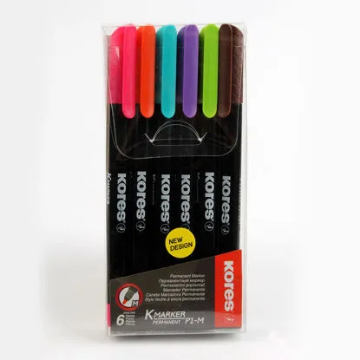 Zeige Details für Markerstift-Set 6 Farben Parnment feine Spitze kores Modell P1M22146 Bild von Markerstift-Set 6 Farben Parnment feine Spitze kores Modell P1M22146