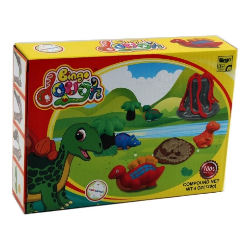 Picture of Bingo Dough Dino World 3D Molds - HK-0076 -