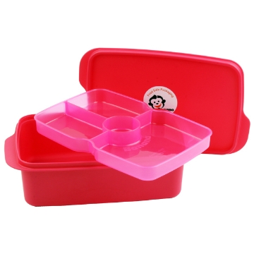 Zeige Details für Geteilte Lunchbox 1,5 Liter - Banana Bild von Geteilte Lunchbox 1,5 Liter - Banana