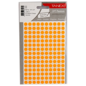 Show details for Round Adhesive Office labels, Orange Color, 0.8mm 150*5 - Tanex OFC-127 Picture of Round Adhesive Office labels, Orange Color, 0.8mm 150*5 - Tanex OFC-127