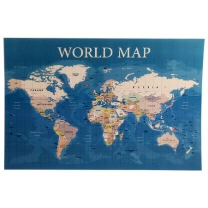 Picture of EDUCATIONAL WORLD MAP A3