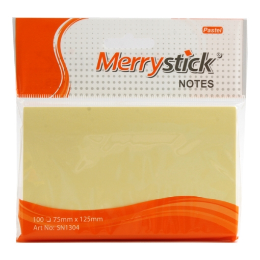 Picture of بوست ايت MERRY STICK اصفر 100 ورقه 75 × 127 مم