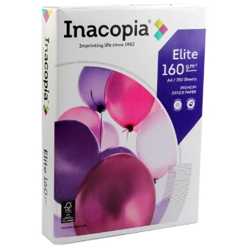 Zeige Details für Fotokopierpapier Pack 250 Blatt A4 160 g - Inacopia Elite Bild von Fotokopierpapier Pack 250 Blatt A4 160 g - Inacopia Elite