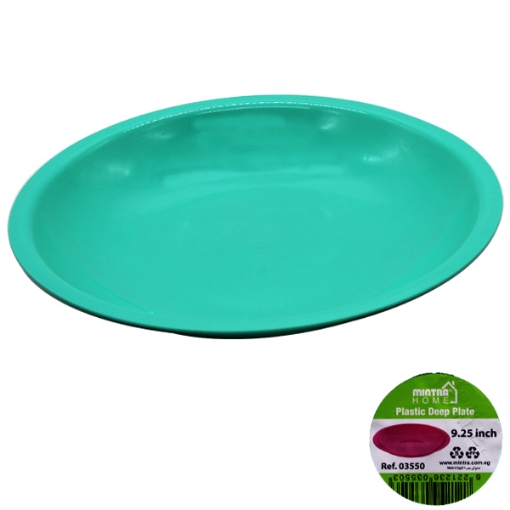 Picture of Plastic Deep Round Plate 9.25 Inch – Mintra Home 03550