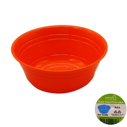 Picture of Food Bowl Orange 0.6 Liter - Mintra 5300