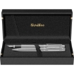 Picture of Set of 2 Silver Ballpoint Pens + Ink + 3 Ink Cartridges - SCRIKSS VENUS - 772 No. 71646