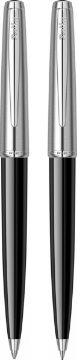 Zeige Details für Metroplus 78 Set (Kugelschreiber + Druckbleistift) Silber x Schwarz - Scrikss 56063 Bild von Metroplus 78 Set (Kugelschreiber + Druckbleistift) Silber x Schwarz - Scrikss 56063