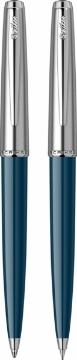Zeige Details für Metropolis Set 78 2 Kugelschreiber + Druckbleistift Navy Blau Modell 56056 Bild von Metropolis Set 78 2 Kugelschreiber + Druckbleistift Navy Blau Modell 56056