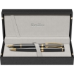 Picture of Honor 38 Set 2 Ballpoint Pens + Ink + 3 Cartridges Black & Gold - Scrikss 62521