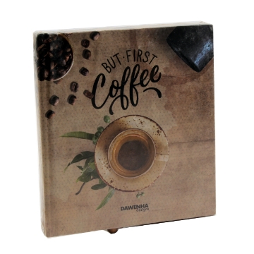 Zeige Details für Drahtnotizbuch (ABER zuerst Kaffee) Dawenha Bild von Drahtnotizbuch (ABER zuerst Kaffee) Dawenha