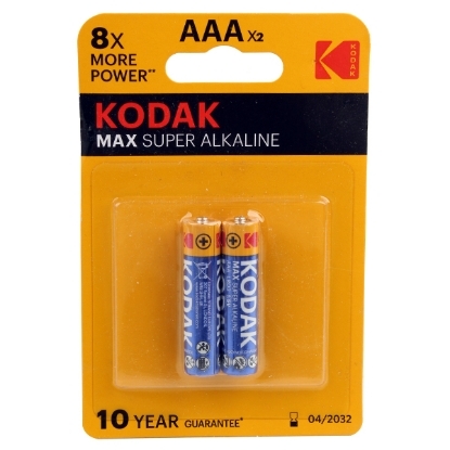 Picture of Remote Battery Card 2-Pack Alkaline Heavy Duty - Kodak Max