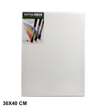 Show details for Canvas Chassis Natural Cotton, White 380 grams 30x40 cm - Extra Line RF-03 Picture of Canvas Chassis Natural Cotton, White 380 grams 30x40 cm - Extra Line RF-03