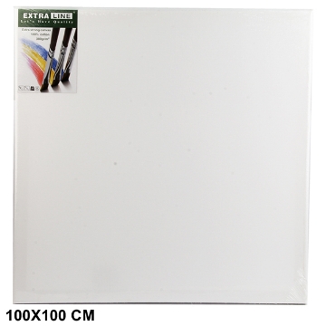 Zeige Details für Weißes Naturbaumwoll-Chassis 380g 100x100cm - Extra Line RF-36 Bild von Weißes Naturbaumwoll-Chassis 380g 100x100cm - Extra Line RF-36