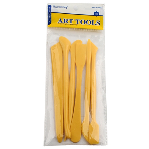 Imagen de Juego de herramientas para modelar arcilla 6 piezas - Keep Smiling Modelo TS-6Y