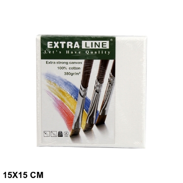 Show details for Natural Cotton Canvas Chassis, White 380 g 15 * 15 cm - Extra Line RF-42 Picture of Natural Cotton Canvas Chassis, White 380 g 15 * 15 cm - Extra Line RF-42