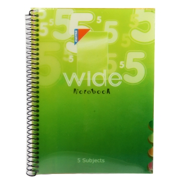 Mostrar detalles de Cuaderno de alambre universitario 120 hojas A4 - Mintra Wide 5 Imagen de Cuaderno de alambre universitario 120 hojas A4 - Mintra Wide 5
