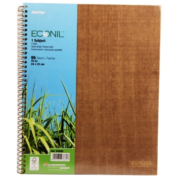 Zeige Details für Französisches Einzel-Drahtheft Notizbuch 1 Fach 96 Blätter 32x24 cm - Mintra 7 Econil Bild von Französisches Einzel-Drahtheft Notizbuch 1 Fach 96 Blätter 32x24 cm - Mintra 7 Econil