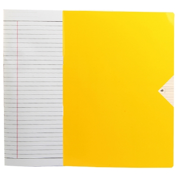 Zeige Details für Italienisches liniertes geheftetes Notizbuch Gelb 60 Blatt A4 - BE Bild von Italienisches liniertes geheftetes Notizbuch Gelb 60 Blatt A4 - BE