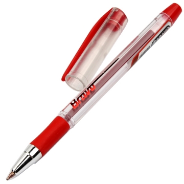 Show details for Ballpoint pen red 7 ml Bravo po-plus Picture of Ballpoint pen red 7 ml Bravo po-plus