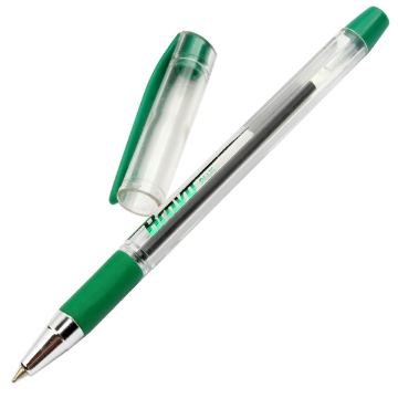 Show details for قلم جاف برافو 7 مللى اخضر بو PLUS Picture of قلم جاف برافو 7 مللى اخضر بو PLUS