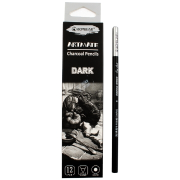 Zeige Details für Holzkohlebleistift Schwarz Dunkel 4,0 mm - Acmeliae Art Mate Bild von Holzkohlebleistift Schwarz Dunkel 4,0 mm - Acmeliae Art Mate