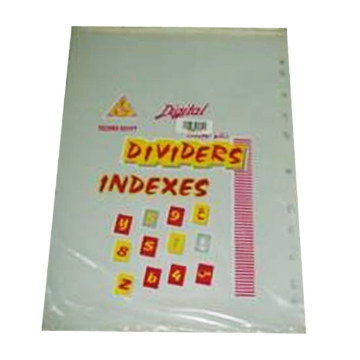 Show details for Plastic Dividers with Tabs A-z Grey Digital Picture of Plastic Dividers with Tabs A-z Grey Digital