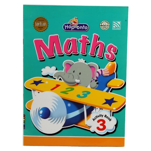 Picture of math activity book 3 Hop onto