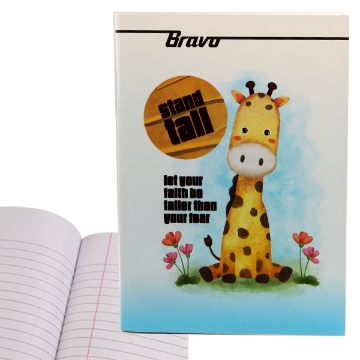 Show details for Notebook Pin 100 Sheet Lined A4 Bravo Picture of Notebook Pin 100 Sheet Lined A4 Bravo