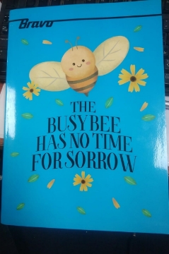 Show details for University Stapled Notebook, 60 Sheets English, A4 - Bravo Picture of University Stapled Notebook, 60 Sheets English, A4 - Bravo