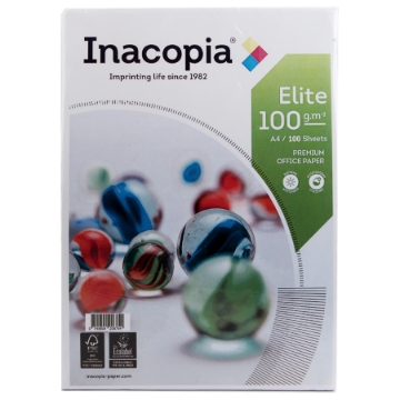 Zeige Details für Kopierpapier Packung 100 Blatt A4 100 g - Inacopia Elite Bild von Kopierpapier Packung 100 Blatt A4 100 g - Inacopia Elite